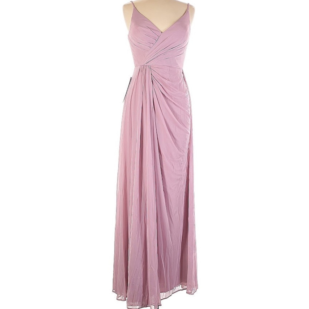 Azazie light mauve/pink formal dress